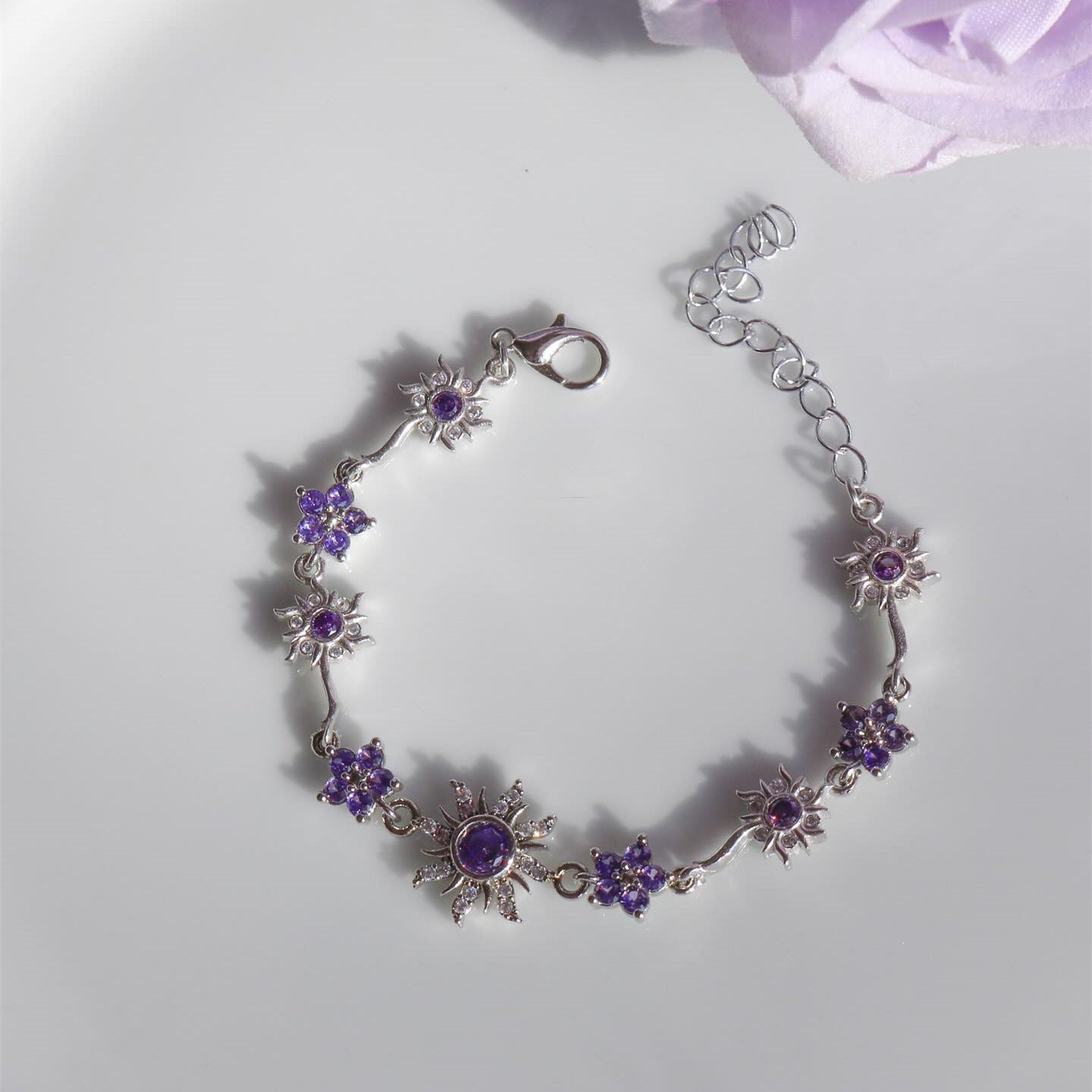 Purple Sun Bracelet