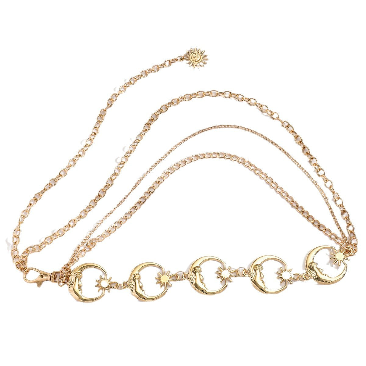 Moon-Sun Waist Chain
