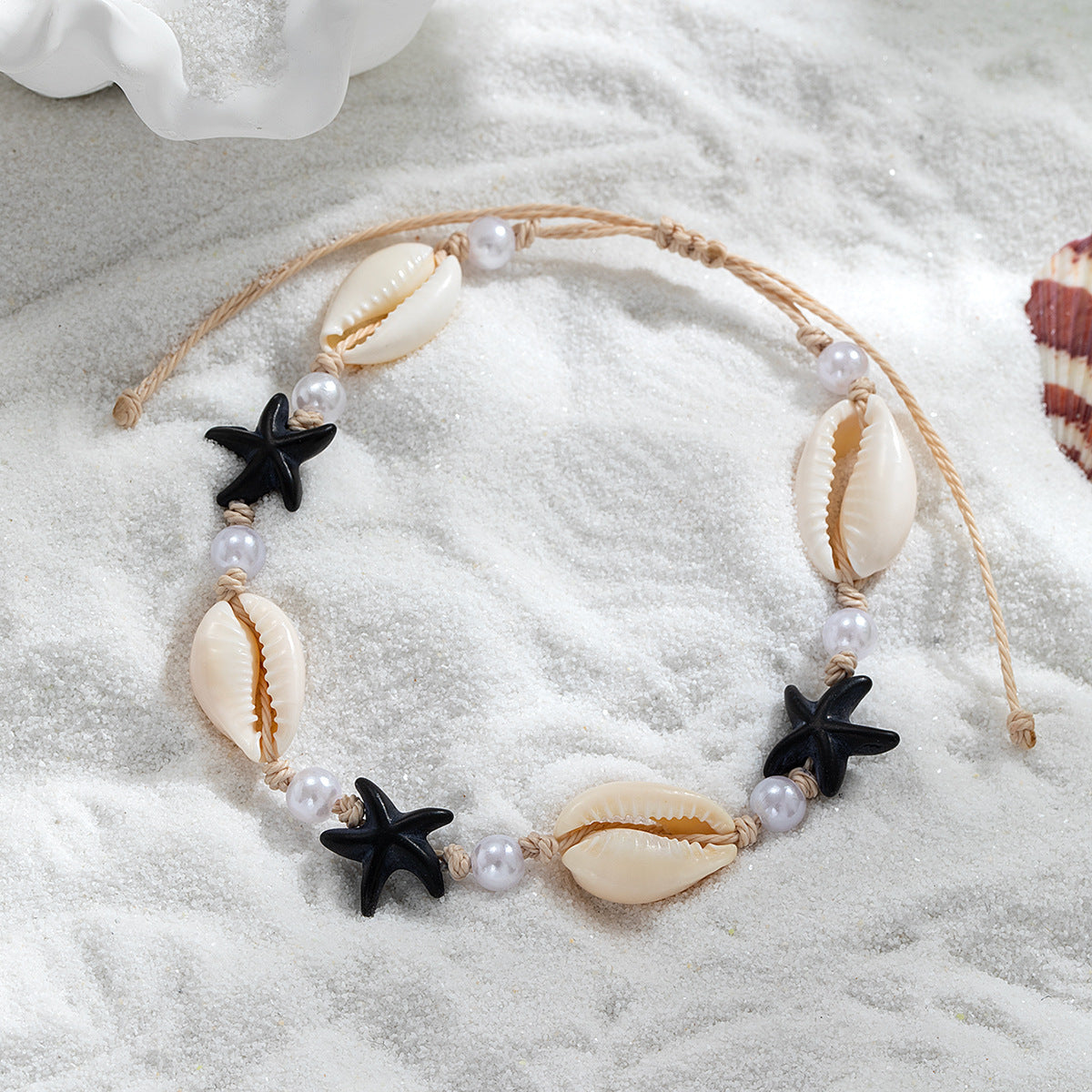 Starfish Shell Anklet