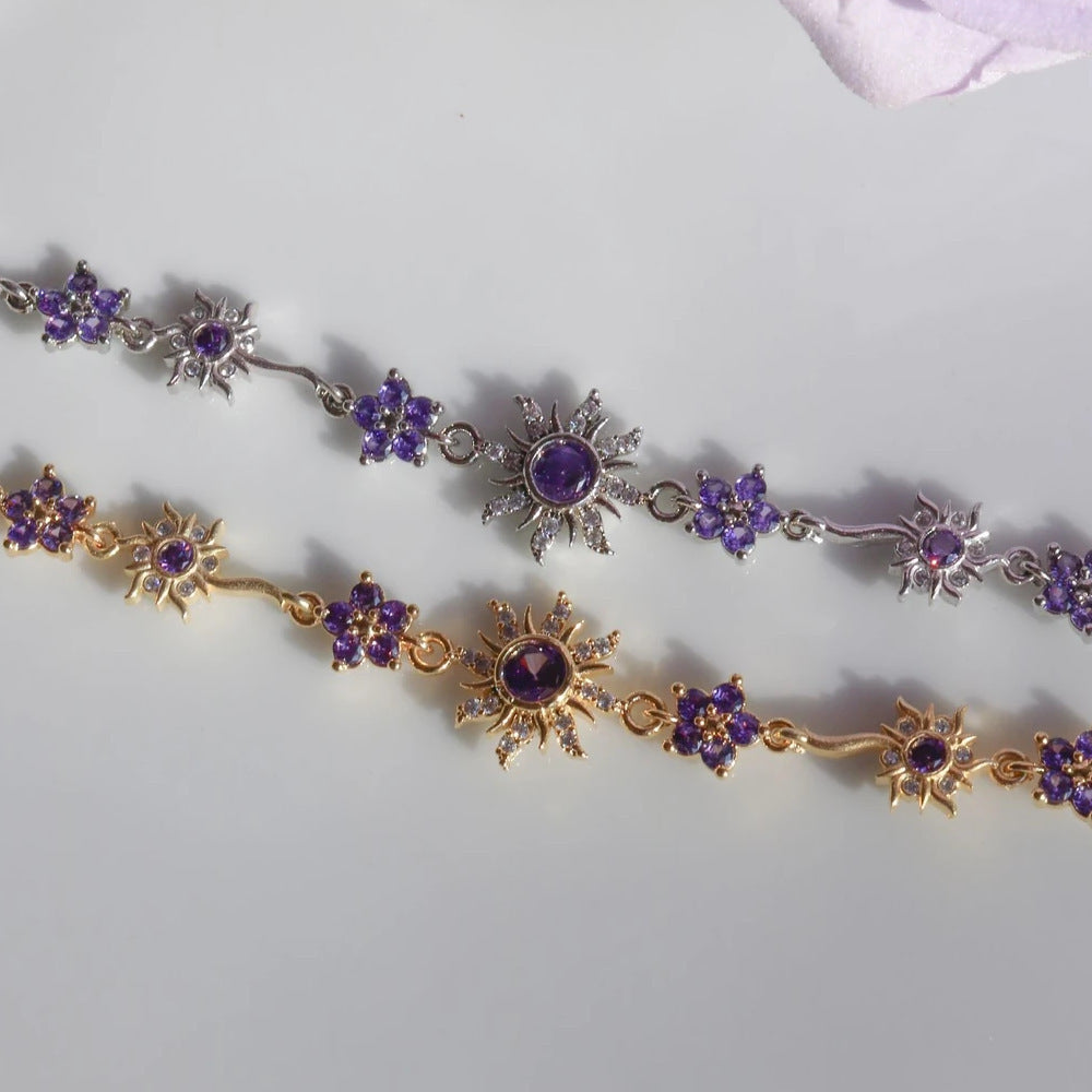 Purple Sun Bracelet