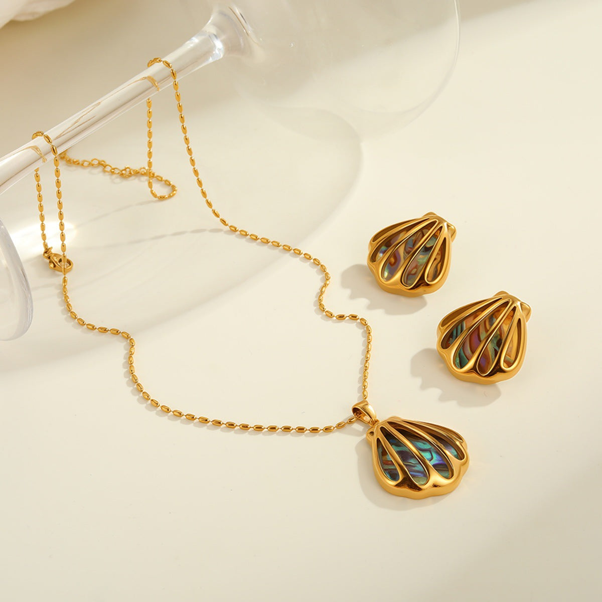 Shell Jewelry Set