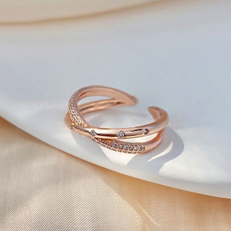 Rose Gold Adjustable Ring