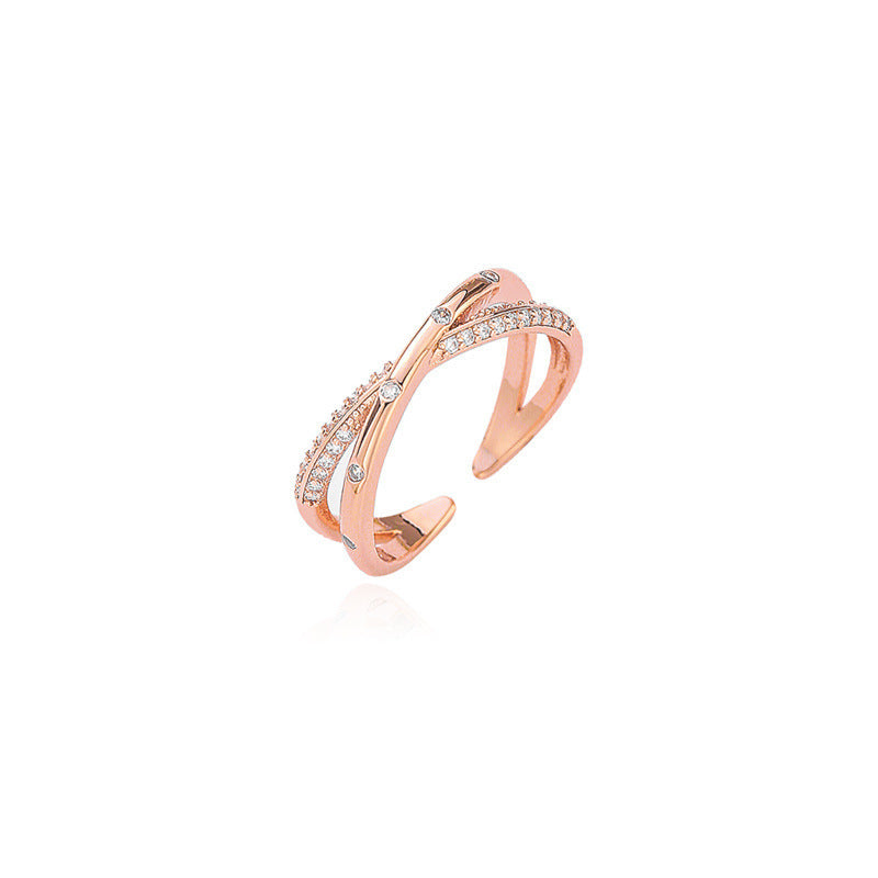 Rose Gold Adjustable Ring