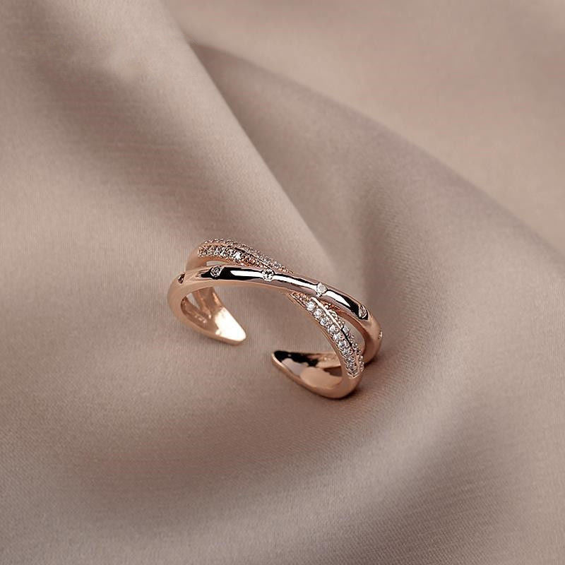 Rose Gold Adjustable Ring
