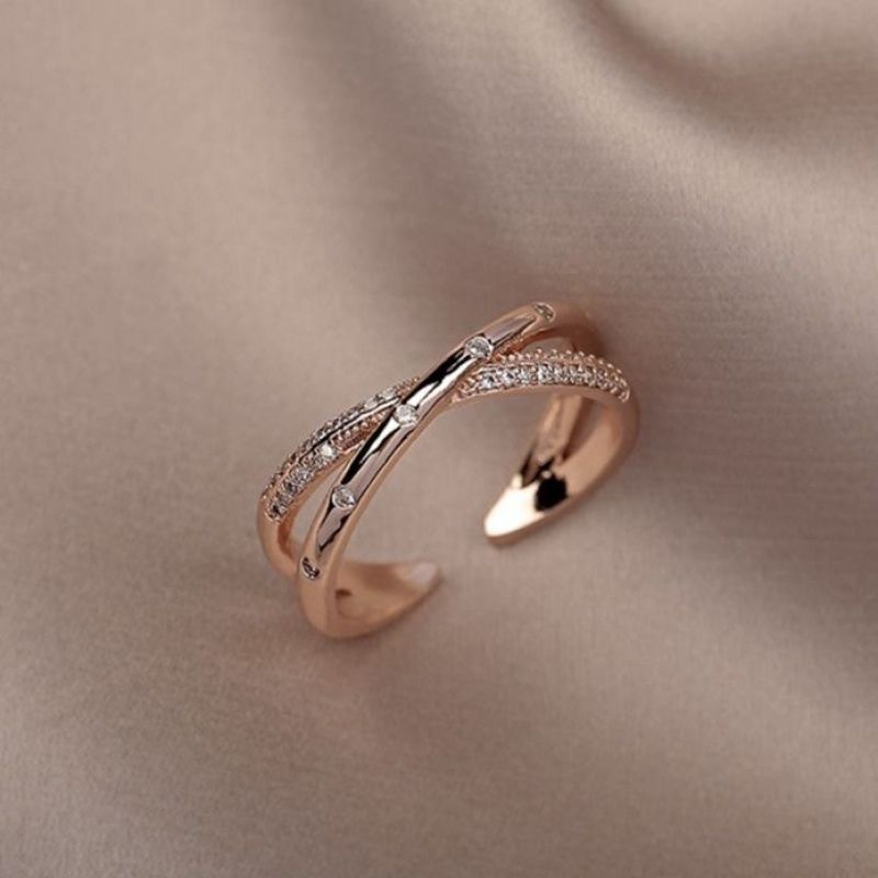 Rose Gold Adjustable Ring