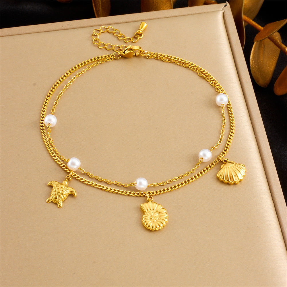 Starfish Anklet
