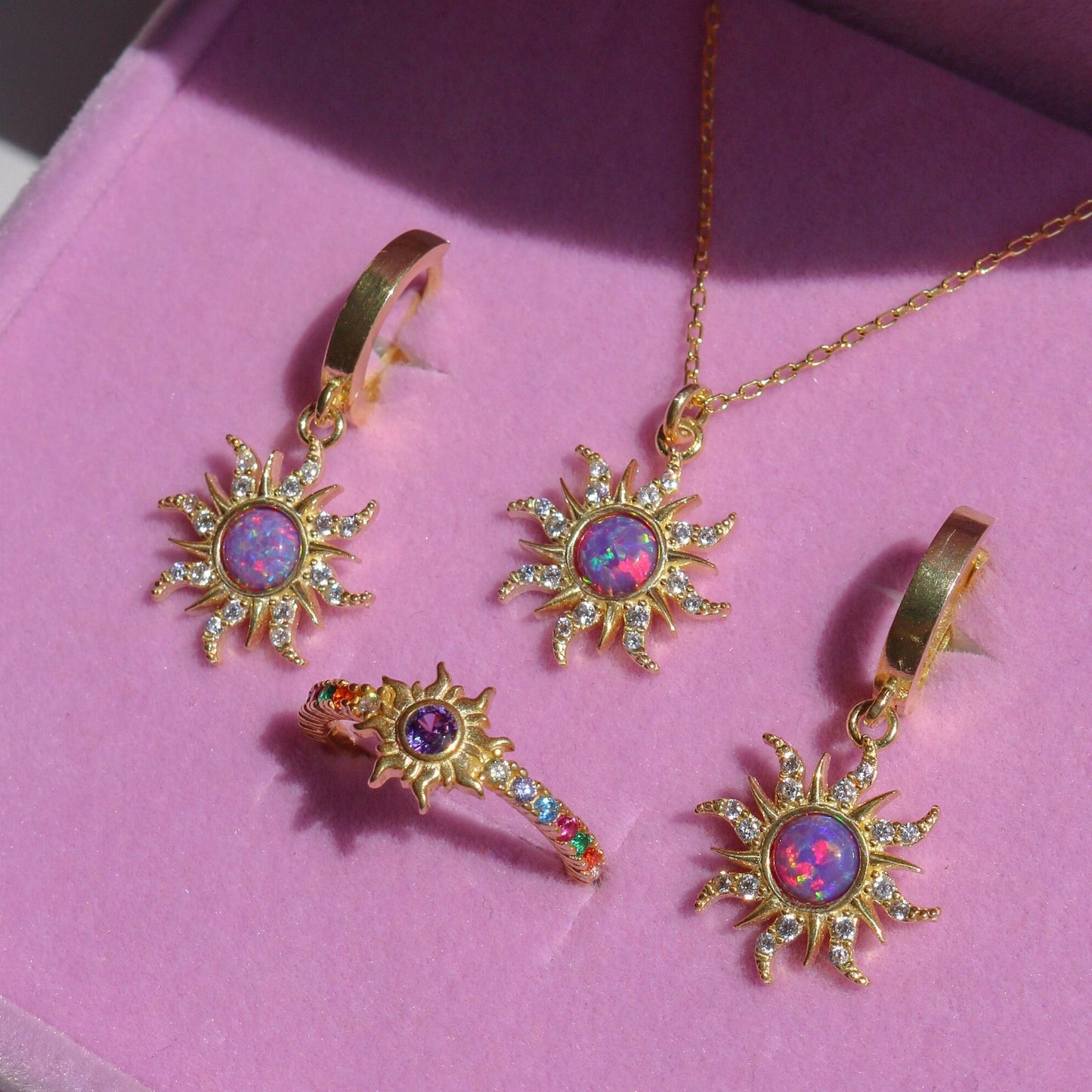 Vintage Dopamine Jewelry Set